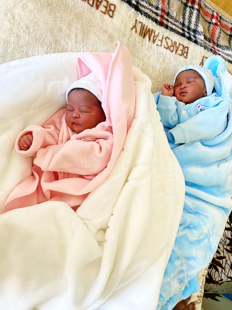 IVF boy and girl twins born at Lusaka fertility clinic (privacy protected)